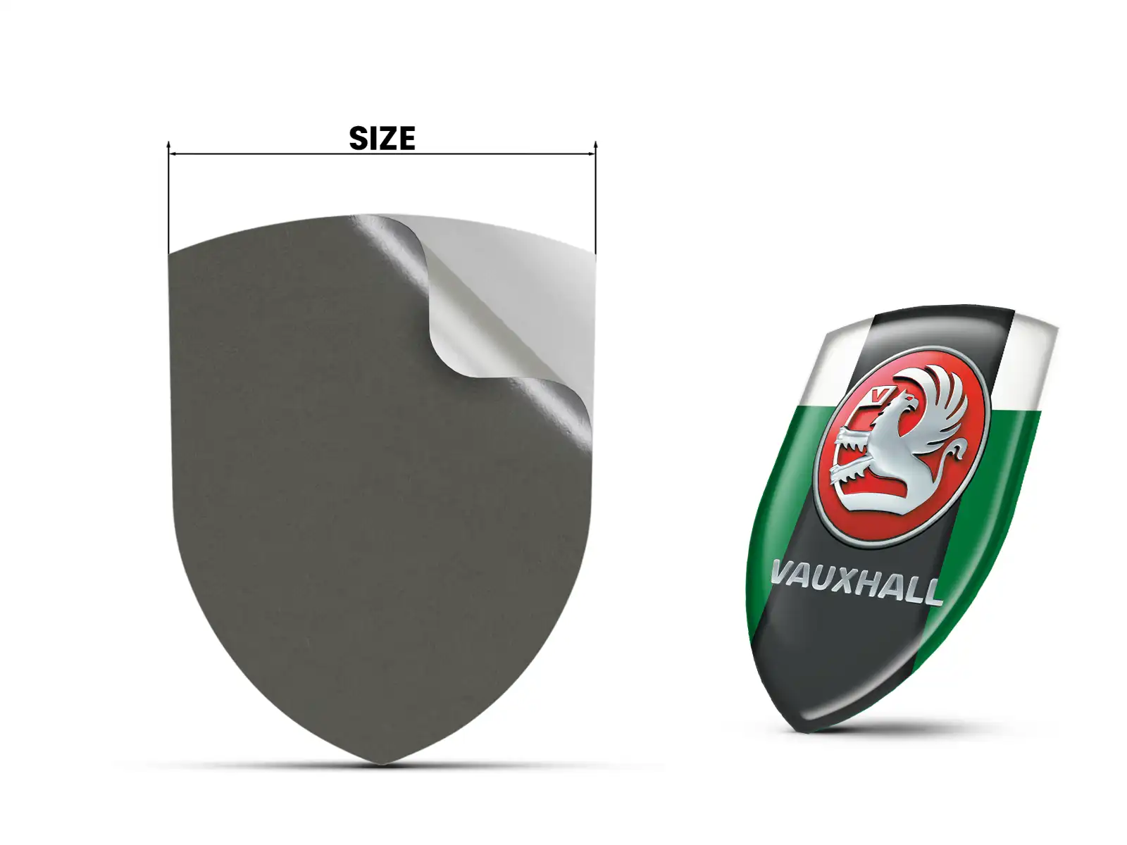 Vauxhall Business Sticker Sportlich Professionell Stabil